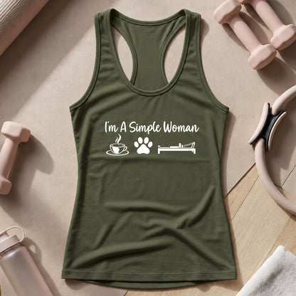 I'm a simple woman - V2 Tank Top