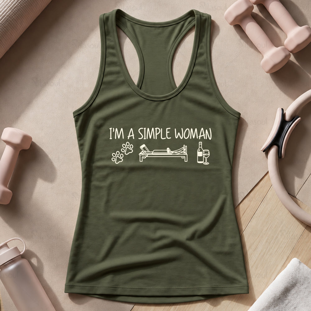 I'm a simple woman Tank Top