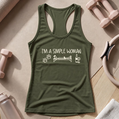I'm a simple woman Tank Top