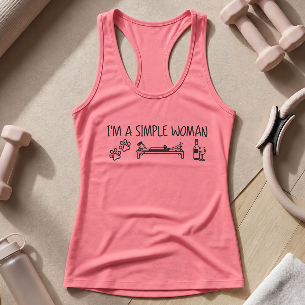 I'm a simple woman Tank Top
