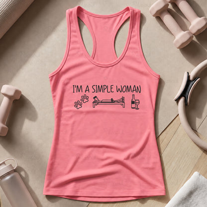 I'm a simple woman Tank Top