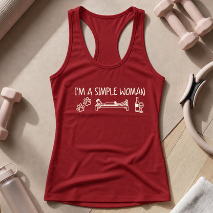 I'm a simple woman Tank Top