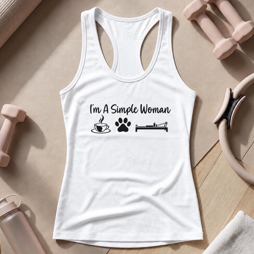 I'm a simple woman - V2 Tank Top